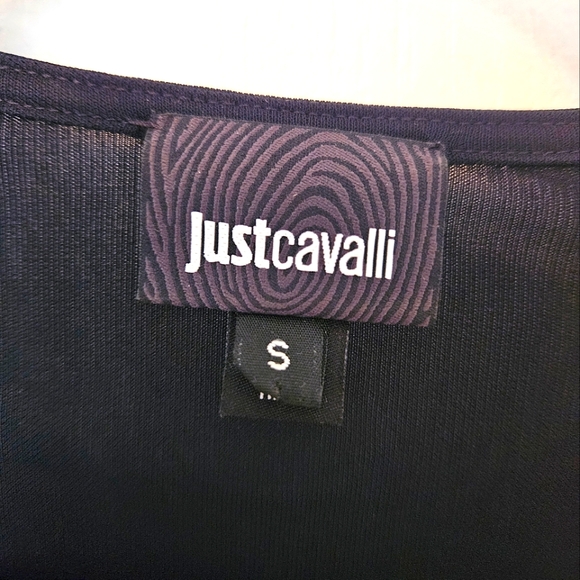 Just Cavalli black dress Sz Small - Picture 2 of 5